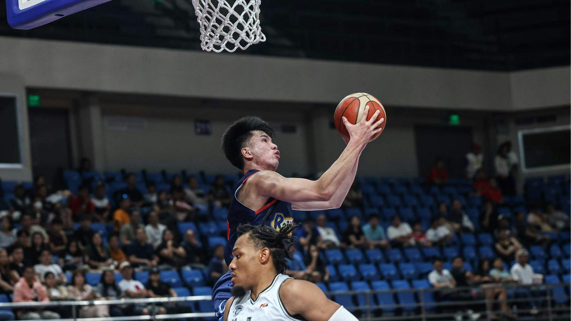 Adrian Nocum wows everyone with acrobatic layups, lifts Rain or Shine past Blackwater